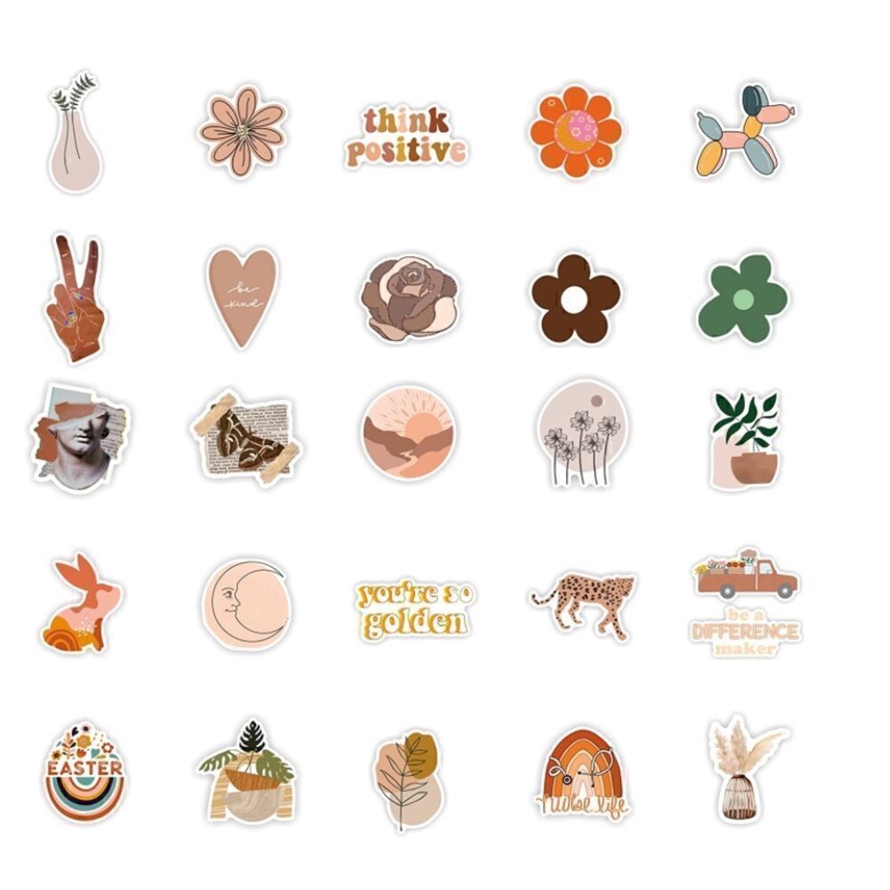 50pc Vinyl Sticker Set  - Picture 3 of 6